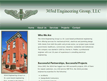 Tablet Screenshot of 303engineering.com